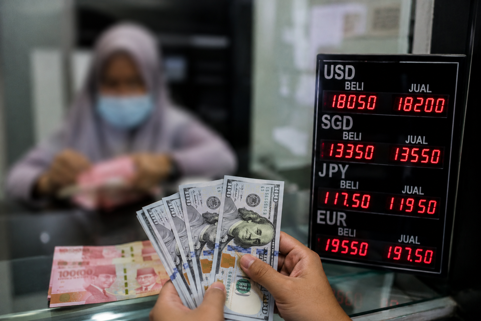 Dolar AS Menguat Hari Ini, Rupiah Kembali Tertekan